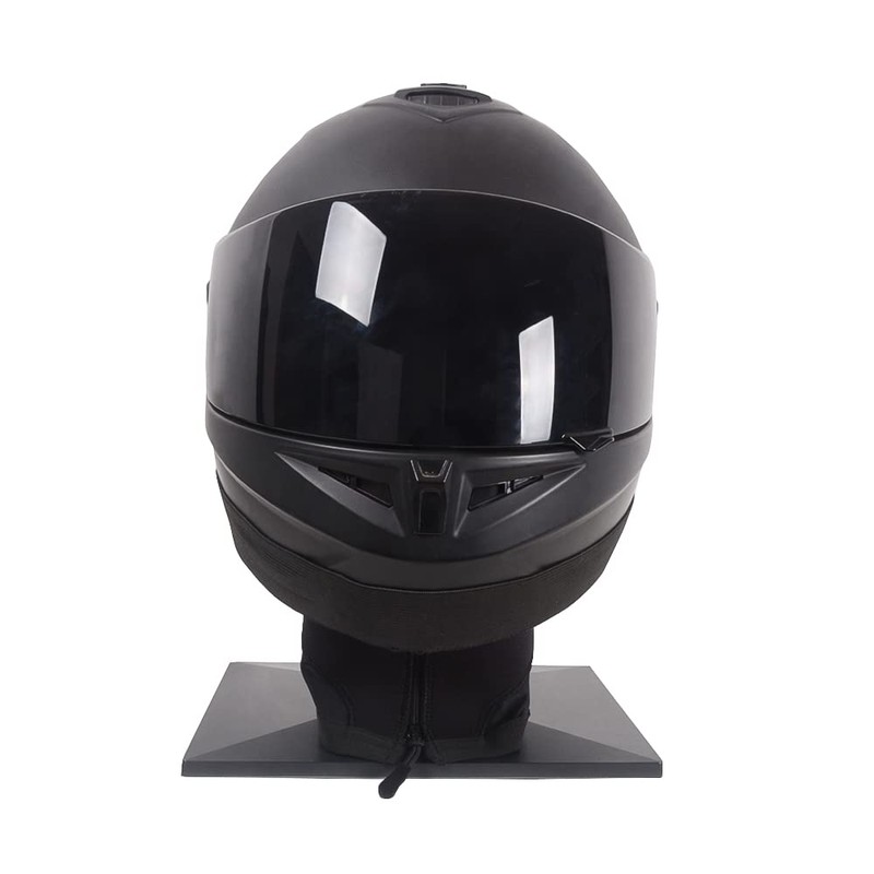 MOTO4U Motorcycle Helmet Skirt Wrap-Around Helmet Bib Wind & Rain