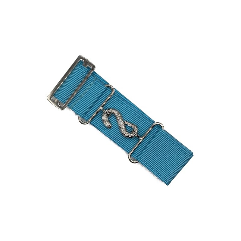 DEURA Masonic Apron Extender Extension for Masonic Aprons AQUA BLUE