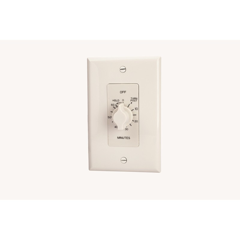 A Series Springwound Auto Off in-Wall Time Switch with Hold,