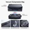 BLACK ORCA 2 PC Vacuum Storage Bags with Pump, Compression