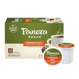 Panera Cafe Blend Cinnamon Roll Single Serve Cups (Pack of 6)