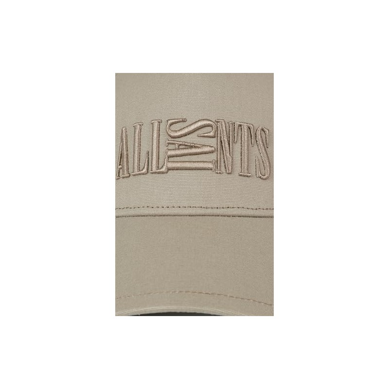 AllSaints Men's Oppose Baseball Cap, Hat with Adjustable Strap, PIER