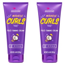 Aussie Crema Para Rizos, Cabello Rizado, 2 Pack