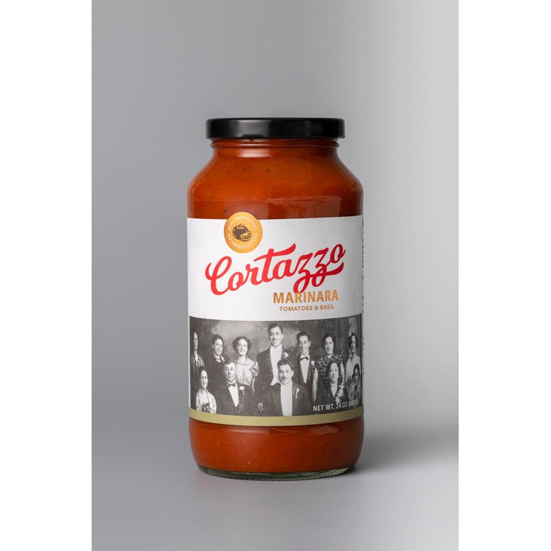 Cortazzo Marinara Sauce - Tomato & Basil Pasta Sauce |
