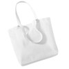 Westford Mill Unisex Adult 180 Shopper Bag - White, One