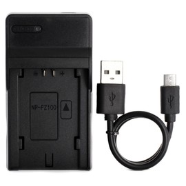 NP-FZ100 USB Charger for Sony A7 III, A7R III, A9 Camera and More