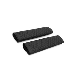 Motoforti 2PCS Black Faux Leather Seat Belt Cover Shoulder Pad Covers for Car Long-lasting