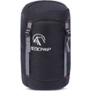 REDCAMP 40L Nylon Compression Stuff Sack for Sleeping Bag, Lightweight