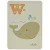 Sea Urchin Studio - W is for Whale - ABC Alphabet Wall Art for Kids