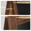 TEAKMAMA Chalkboard Signs 40x20 Standing A Frame Chalk Board Easel