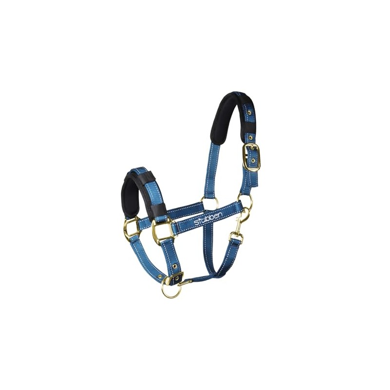 Stübben Stable Halter with Reflective Stitching - Warmblood (WB)