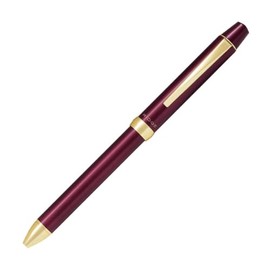 Pilot BTHRT5SR-WR Multifunction Writing Instrument 3+1 Ridge 3 Color Ball 0.7mm Black/Red/Blue + 0.5mm Sharp, Burgundy