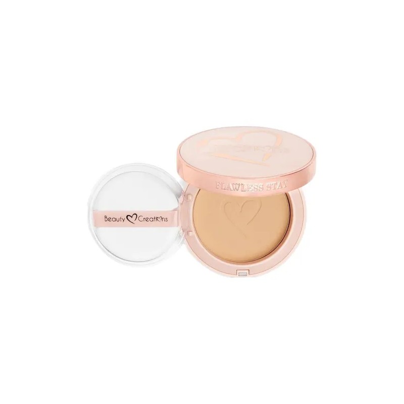 Beauty Creations Base En Polvo Compacto Flawless Stay Tono 2.5