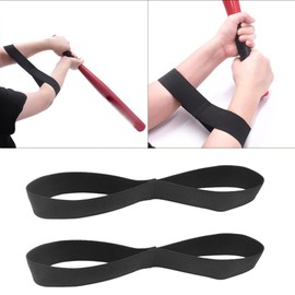 BANYUP 2 Pcs Baseball Swing Trainer Bands Hitting Aids Softball Batting Training Equipment for Baseball & Softball Players Baseball Swing Trainer Bands Training Equipment