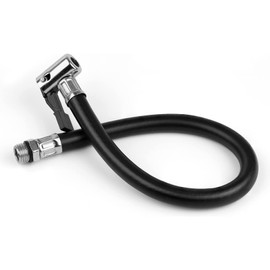 Tyre Inflator Hose 13mm Rubber Metal for Bicycles, Motorcycles and Cars