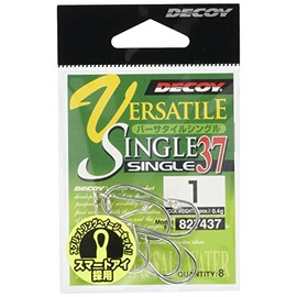 KATSUICHI Versatile Single Hook Single37 #1 Fish Hook