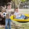 Costzon 40'' Saucer Tree Swing, Round Flying Nest Tree Swing