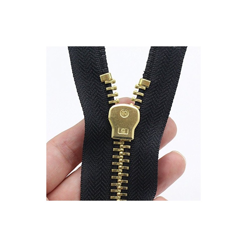 YaHoGa 73 cm #10 Large Metal Zip Separable Zip for