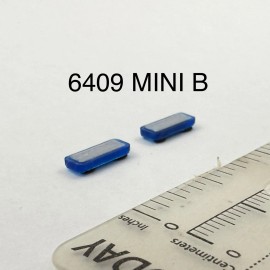 Non-operating Lightbars 2 Pack 1/64 Mini Whelen Edge Blue Lightbar Police Fire Truck Sheriff EMS