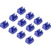 Renkforce RJ45 LAN Port Lock RF-4695228 Set of 12 Blue