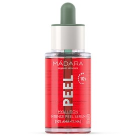 MÁDARA Organic Skin Care Hyaluronic Intense Peel - Intensive AHA Exfoliation, 30 ml - Smoothes and Hydrates for Radiant Skin, Vegan