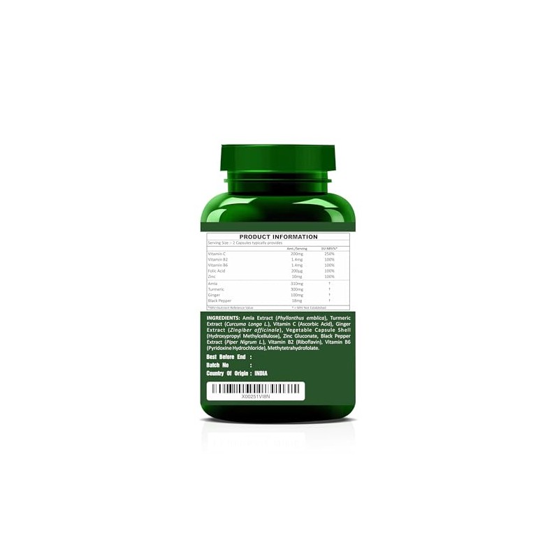 Herbal Magic Immune Gold – Vegan Food Supplement with Herbal