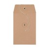 Envelope C6 162 x 114 mm, Brown, Twine Closure, Kraft