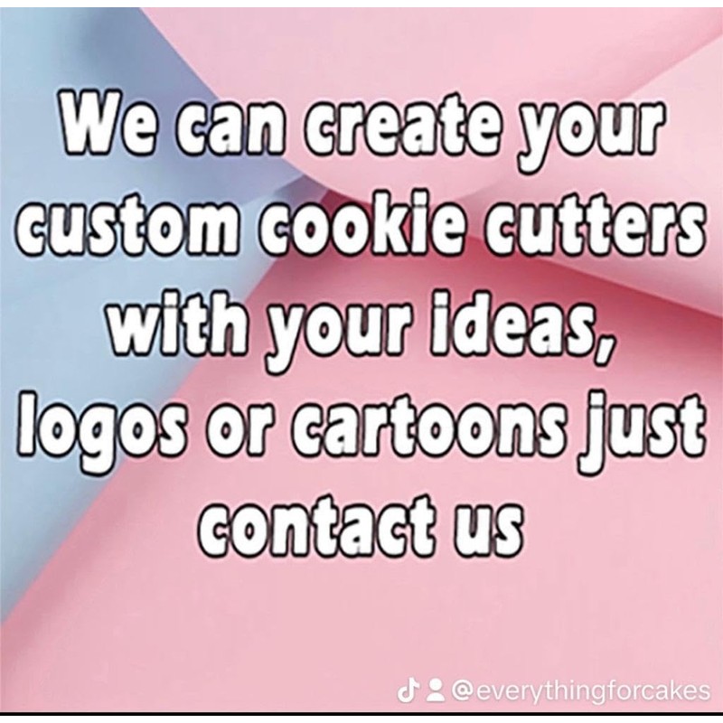 EverythingForCakes Alice in Wonderland Cookie Cutter Set of 6