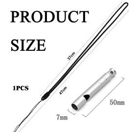 Trillerpfeife Laut Notfall,Signalpfeife,Notfallpfeife,Trillerpfeife,Titan Pfeifen Notpfeife,Signalpfeife Outdoor Notfallpfeife,Whistle,Emergency,Keychain,Safety,Survival,Notfall-Pfeife,Mit Hangeseil