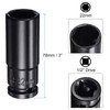 sourcing map 1/2" Drive 22mm 6-Point Deep Sockets 3" Length