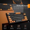 Rdxone PBT Keycaps Set CSA Profile 150 Keys Doubleshot Custom