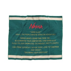 Nanga (ナンガ) Nanga Traditional Blanket Green Gray 140cm x 100cm 4938101055147