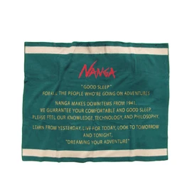 Nanga (ナンガ) Nanga Traditional Blanket Green Gray 140cm x 100cm 4938101055147