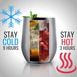 Onebttl Funny Grandma Gifts, Gammy Gifts, Sunflower Gifts for Grandma & Sunflower Lover, 12oz Stainless Steel Insulated Wine Tumbler, Perfect Gifts for Mother's Day, Birthday