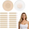 200pcs Pezoneras Adhesiva Desechables Suaves Invisibles
