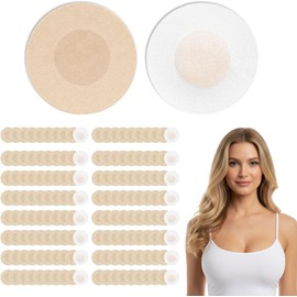 200pcs Pezoneras Adhesiva Desechables Suaves Invisibles