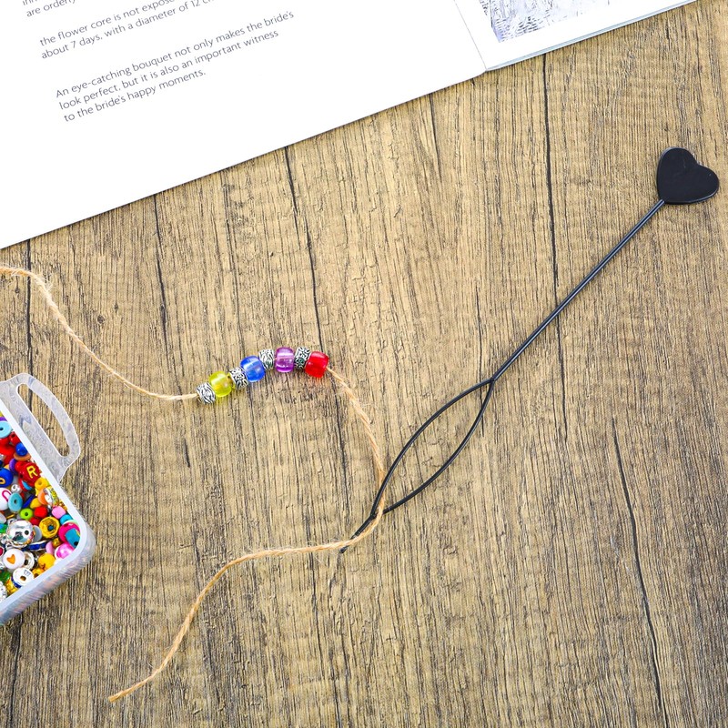 16PCS Hair Beader Tool Automatic Quick, Colorful Loading Beads on
