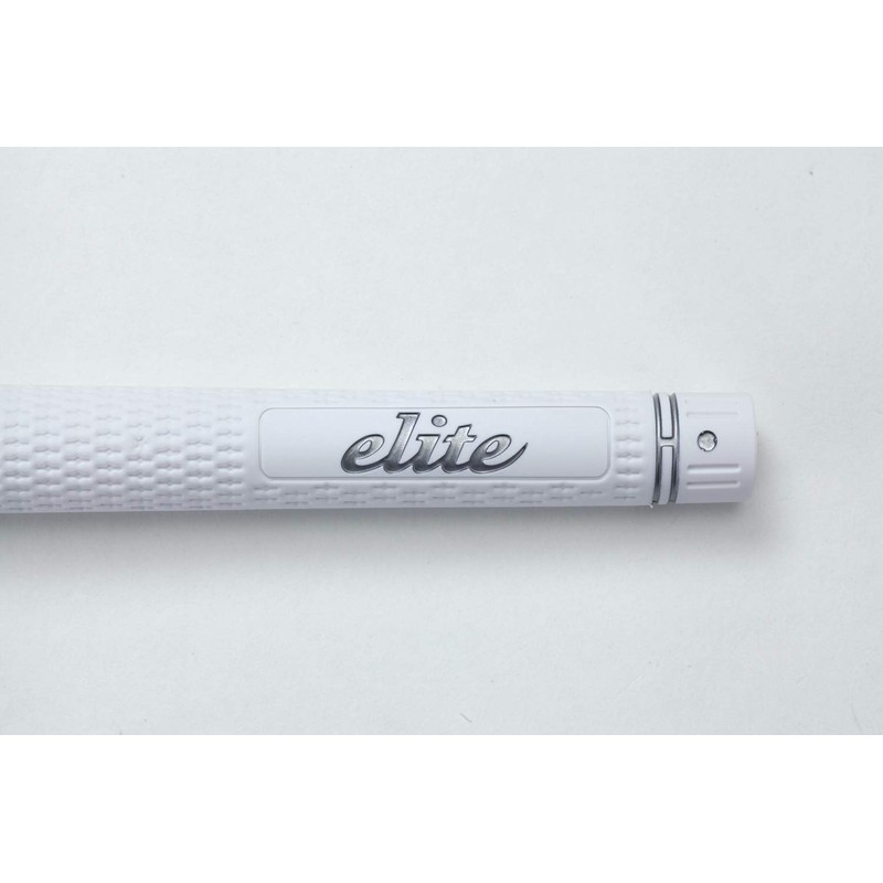 elitegrips SX38 Golf Grips, Set of 7, Silver White, Backline