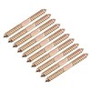 uxcell 10x100mm Hanger Bolts, 12pcs Double Ended Self-Tapping Thread Wood