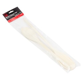 Chef Craft Select Maple Solid Spoon, 12 and 14 inch 2 Piece Set, Natural