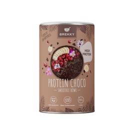 BREKKY Protein Choko Smoothie Bowl Vegan 100% Natural Ingredients No Added Sugar Easy Preparation Superfood Mix Breakfast