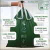 HOLY SCRAP! Large Compostable Drawstring Trash Bags - 8-10 Gallon,