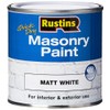 Rustins MASPW250 Masonry Paint White 250ml, 250