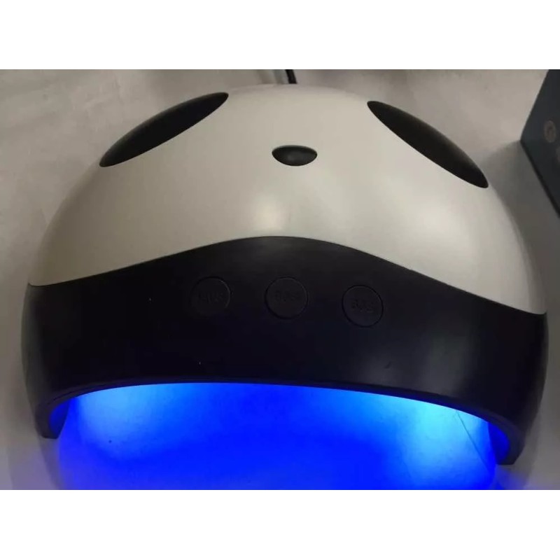 Panda Lámpara Uv Led Para Uñas Panda 8 Focos 36w.dama