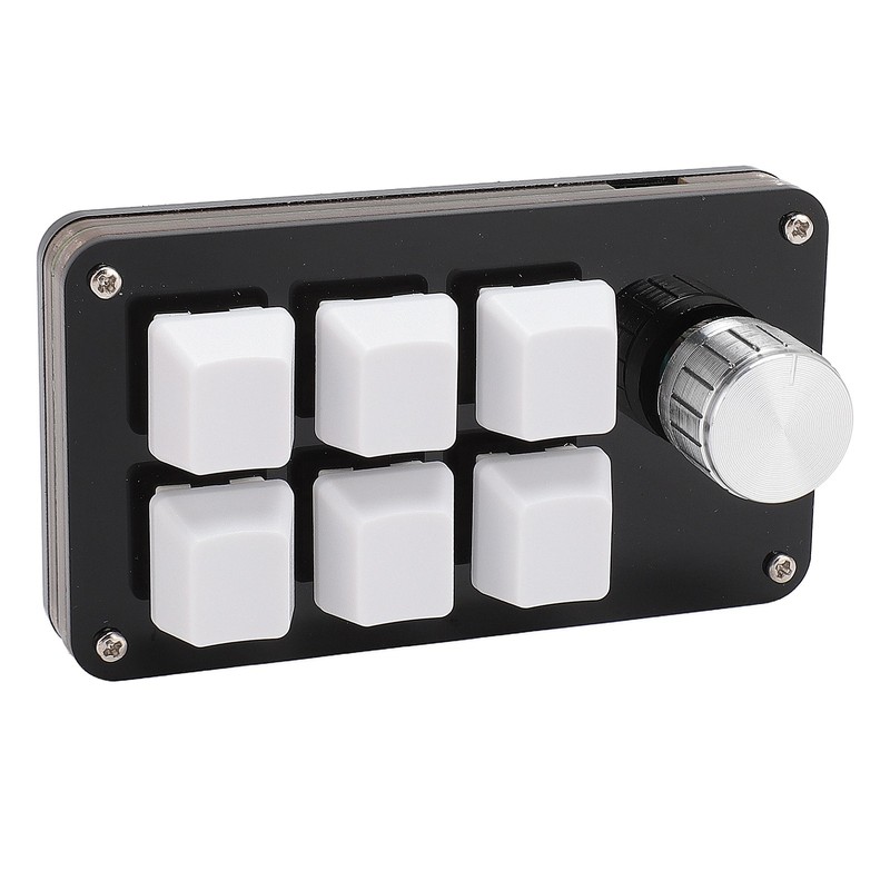 Mini 6 Key Keypad with Knob Custom Programming Hot Swappable