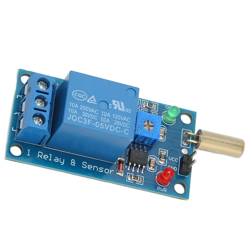 Advanced Tilt Sensor Module with Sensitivity 45/90 Degree Alarm for