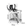 ANHORTS Utensil Holder, Stainless Steel Sink Utensil Holder Countertop, Kitchen