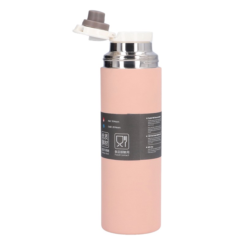 500ml Vacuum Insulated Cup Stainless Steel Thermal Bottle Portable Vacuum