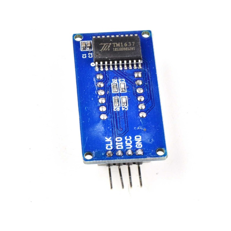 CANADUINO® 3 x LED 7-Segment Display, 4 Digits, Serial Interface,