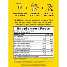 Nature's Truth Electrolyte Hydration + B Vitamin Lemon, 4.3 oz